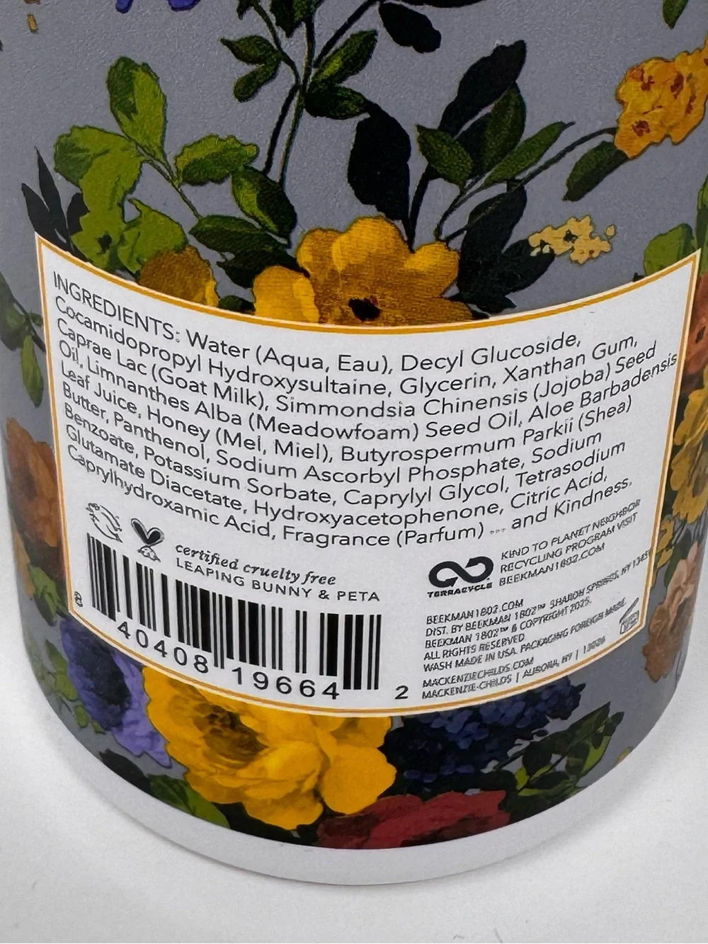 Beekman 1802 experience soothing